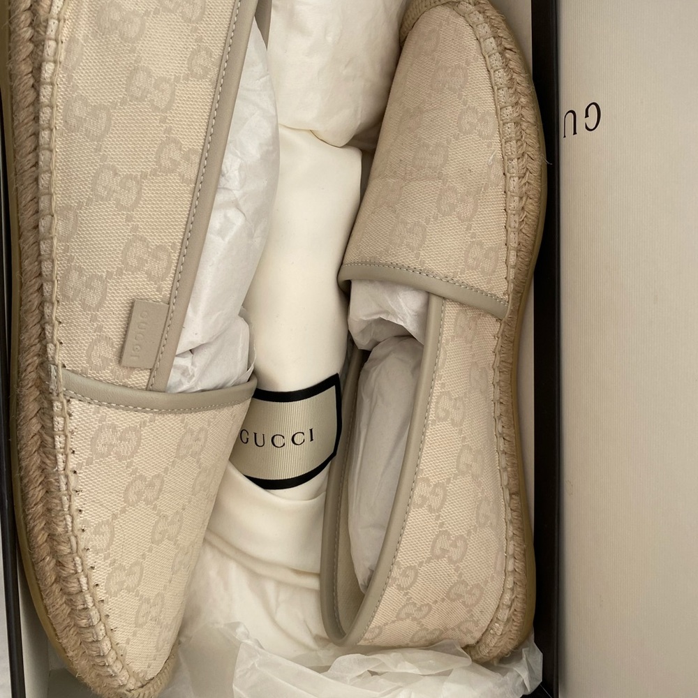Authentic Gucci espadrilles size 41.